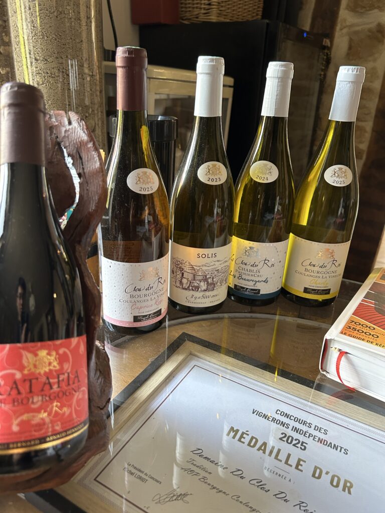クロ・ド・ロワでの試飲の風景